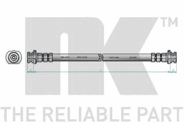 NK 852249 Brake Hose 852249