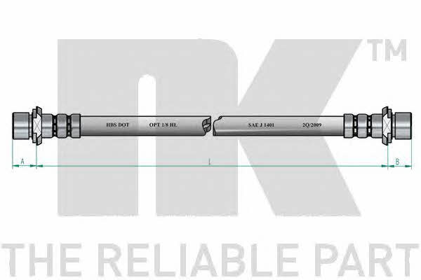 NK 852287 Brake Hose 852287