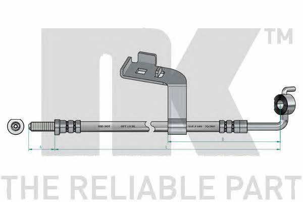 NK 8525105 Brake Hose 8525105