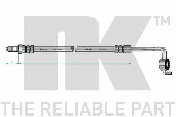 NK 852565 Brake Hose 852565