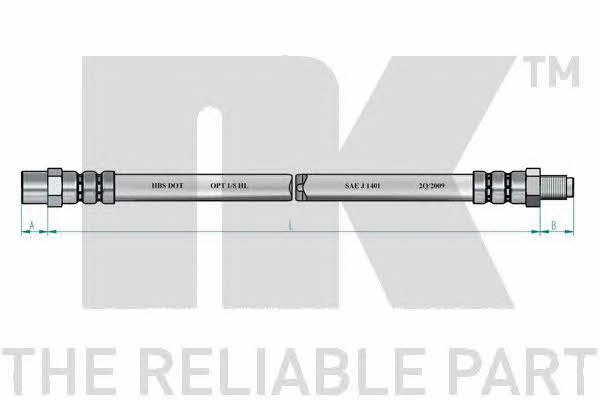 NK 853310 Brake Hose 853310