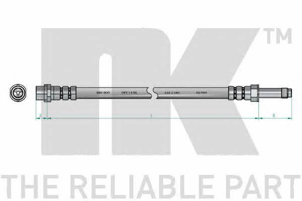 NK 853350 Brake Hose 853350