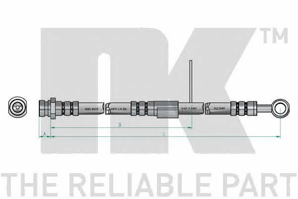 NK 853416 Brake Hose 853416