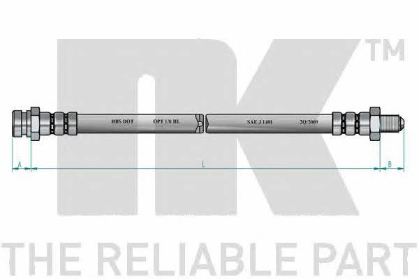 NK 853419 Brake Hose 853419