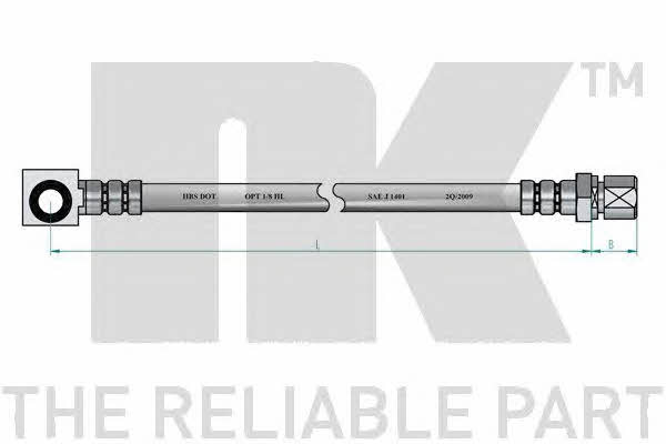 NK 853617 Brake Hose 853617