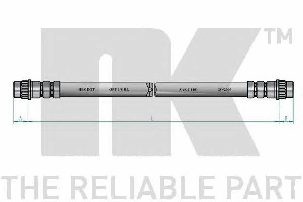 NK 853949 Brake Hose 853949