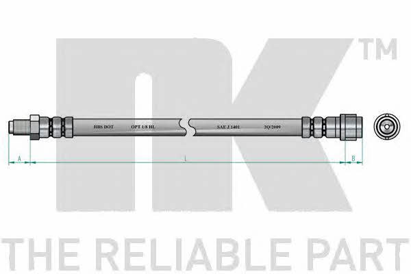 NK 854108 Brake Hose 854108