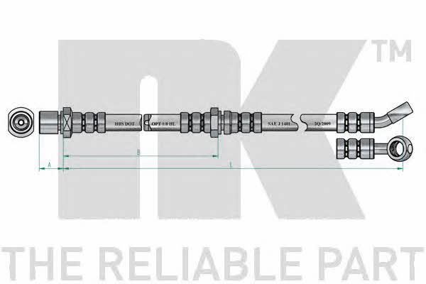 NK 854406 Brake Hose 854406