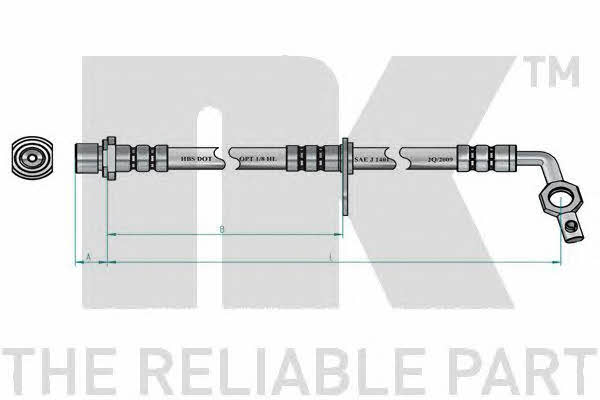 NK 8545130 Brake Hose 8545130