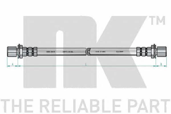 NK 854529 Brake Hose 854529