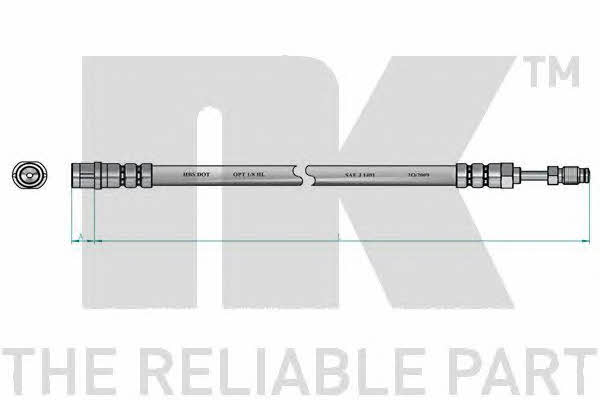 NK 8547108 Brake Hose 8547108 8547108 NK Brake Hose