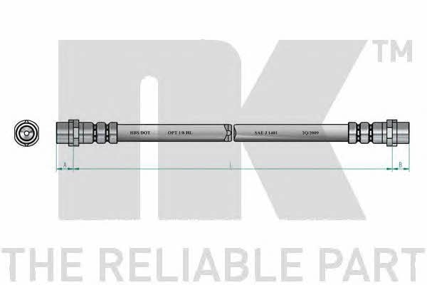 NK 854796 Brake Hose 854796 854796 NK Brake Hose