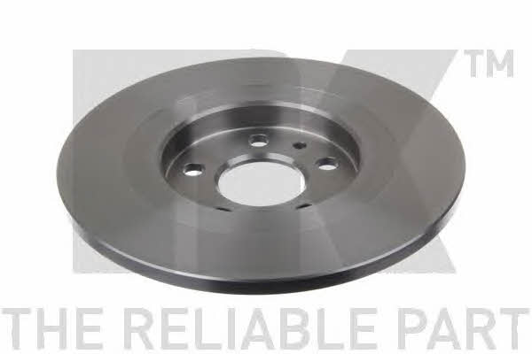 Rear brake disc, non-ventilated NK 201934