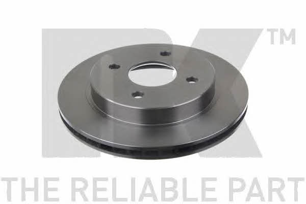 Rear ventilated brake disc NK 202535