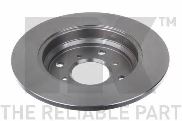 Rear brake disc, non-ventilated NK 202619