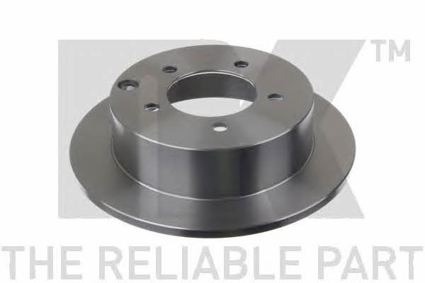 Rear brake disc, non-ventilated NK 203058