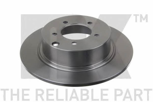 Rear brake disc, non-ventilated NK 203083