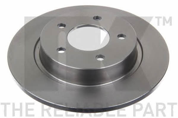 Rear brake disc, non-ventilated NK 203252