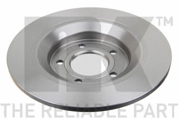 Rear brake disc, non-ventilated NK 203261