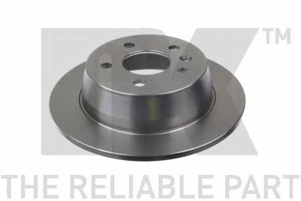 Rear brake disc, non-ventilated NK 203333