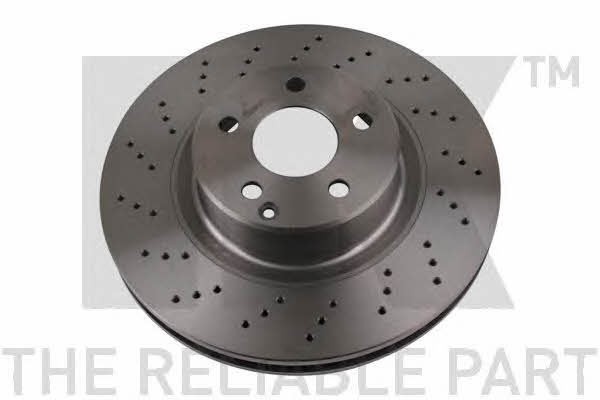 Front brake disc ventilated NK 203351