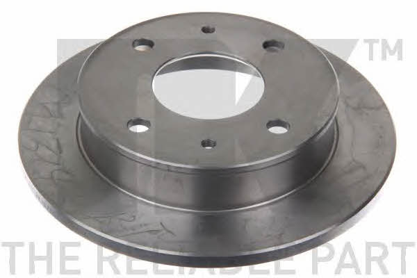 Unventilated front brake disc NK 203407