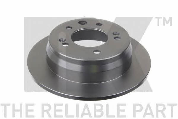 Rear brake disc, non-ventilated NK 203527