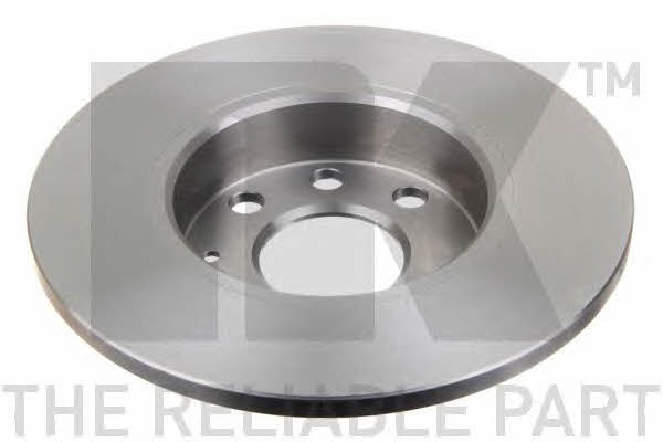 Unventilated front brake disc NK 203641