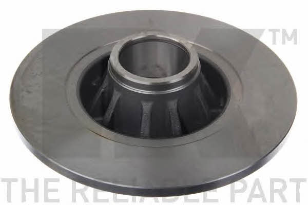 NK 203647 Rear brake disc, non-ventilated 203647