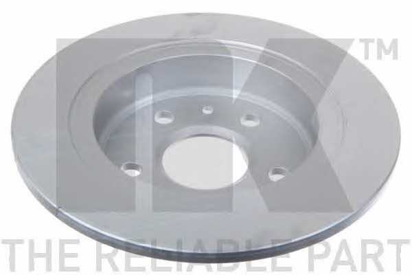 NK 203668 Rear brake disc, non-ventilated 203668