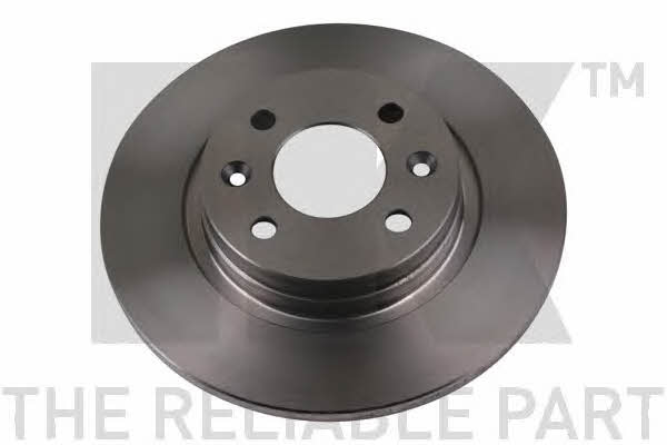 Unventilated front brake disc NK 203939
