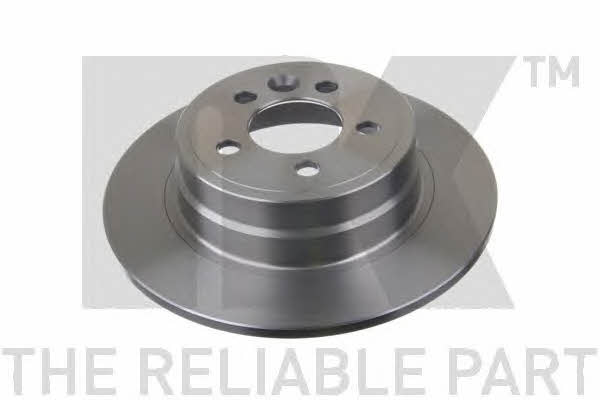 Rear brake disc, non-ventilated NK 204018