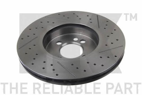Front brake disc ventilated NK 204038