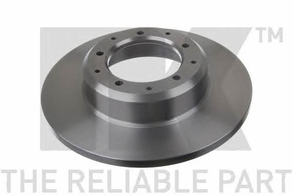 Rear brake disc, non-ventilated NK 204039