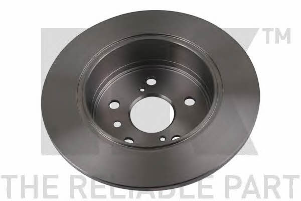 NK 204570 Rear brake disc, non-ventilated 204570