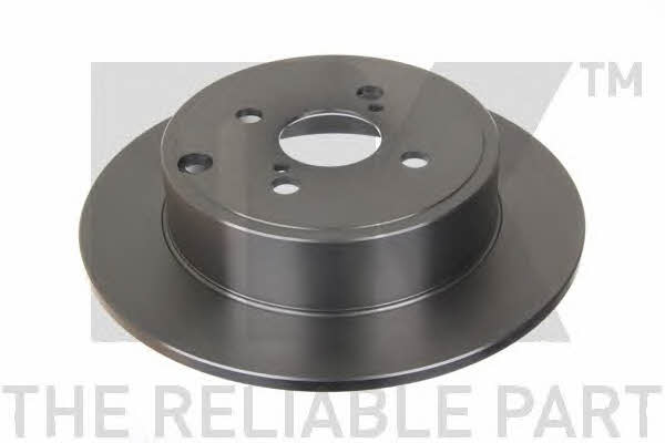 Rear brake disc, non-ventilated NK 204585