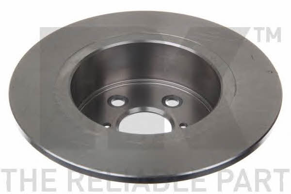 NK 204593 Rear brake disc, non-ventilated 204593