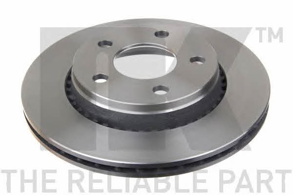Rear ventilated brake disc NK 204769