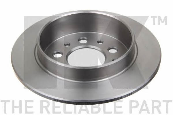 Rear brake disc, non-ventilated NK 204827