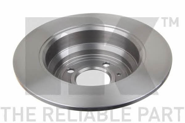 Rear brake disc, non-ventilated NK 204830