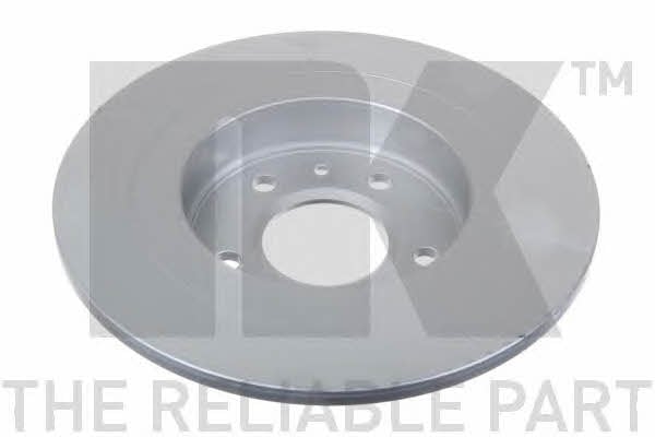 NK 205016 Rear brake disc, non-ventilated 205016