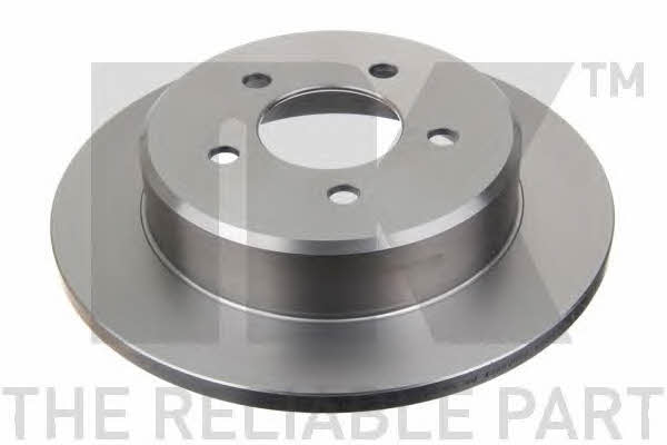 Rear brake disc, non-ventilated NK 209311