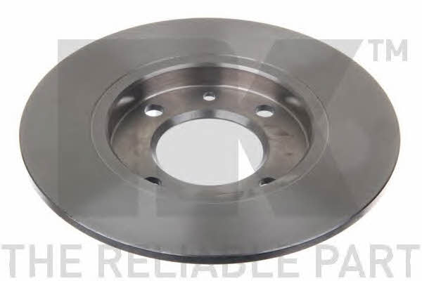 NK 209947 Rear brake disc, non-ventilated 209947