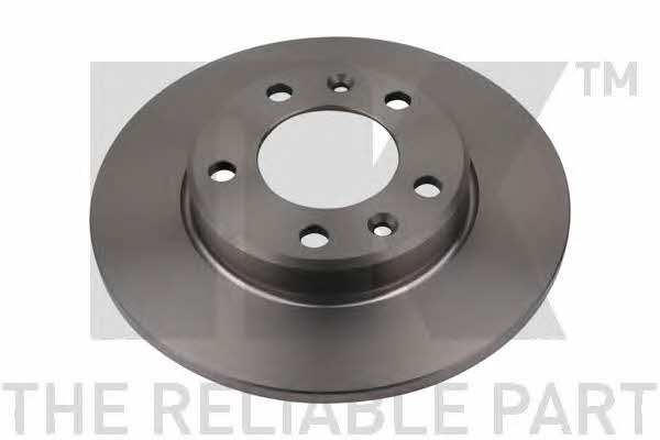 Rear brake disc, non-ventilated NK 203748