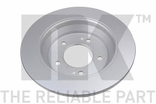 NK 313542 Rear brake disc, non-ventilated 313542