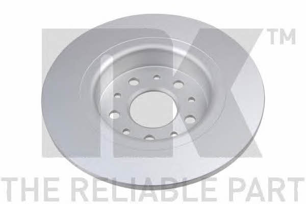 Rear brake disc, non-ventilated NK 312369