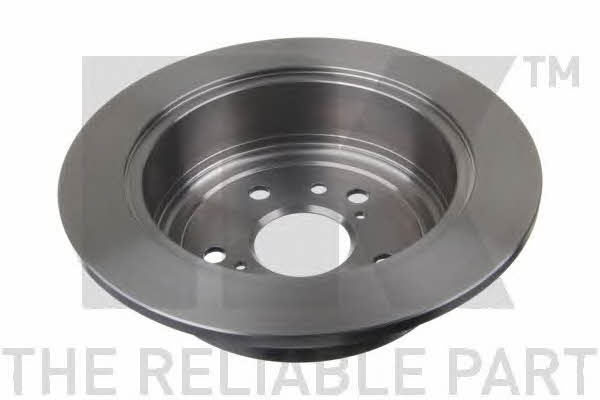 NK 2045160 Rear brake disc, non-ventilated 2045160