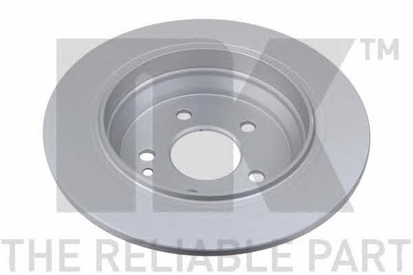 Rear brake disc, non-ventilated NK 313376