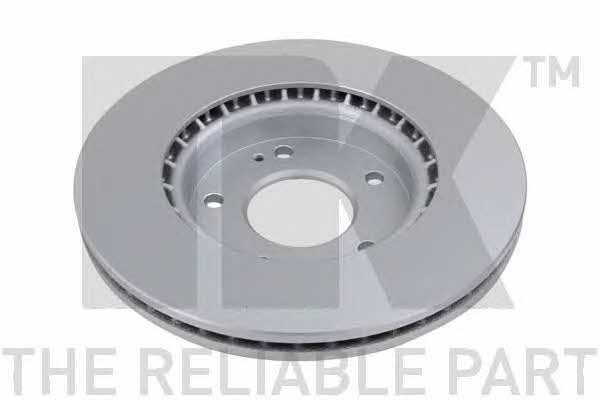 NK 313445 Front brake disc ventilated 313445
