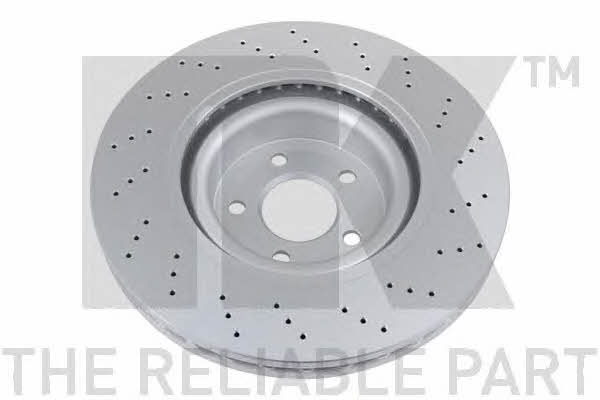 NK 3133118 Front brake disc ventilated 3133118